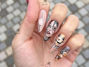 Vẽ thiết kế móng nghệ thuật - Mẫu 2