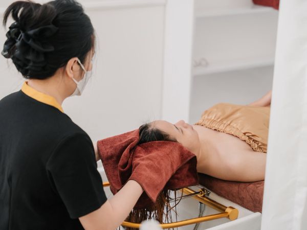 Massage Gội đầu - Mẫu 3
