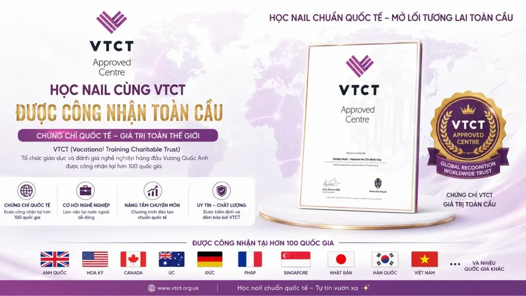 học nail VTCT