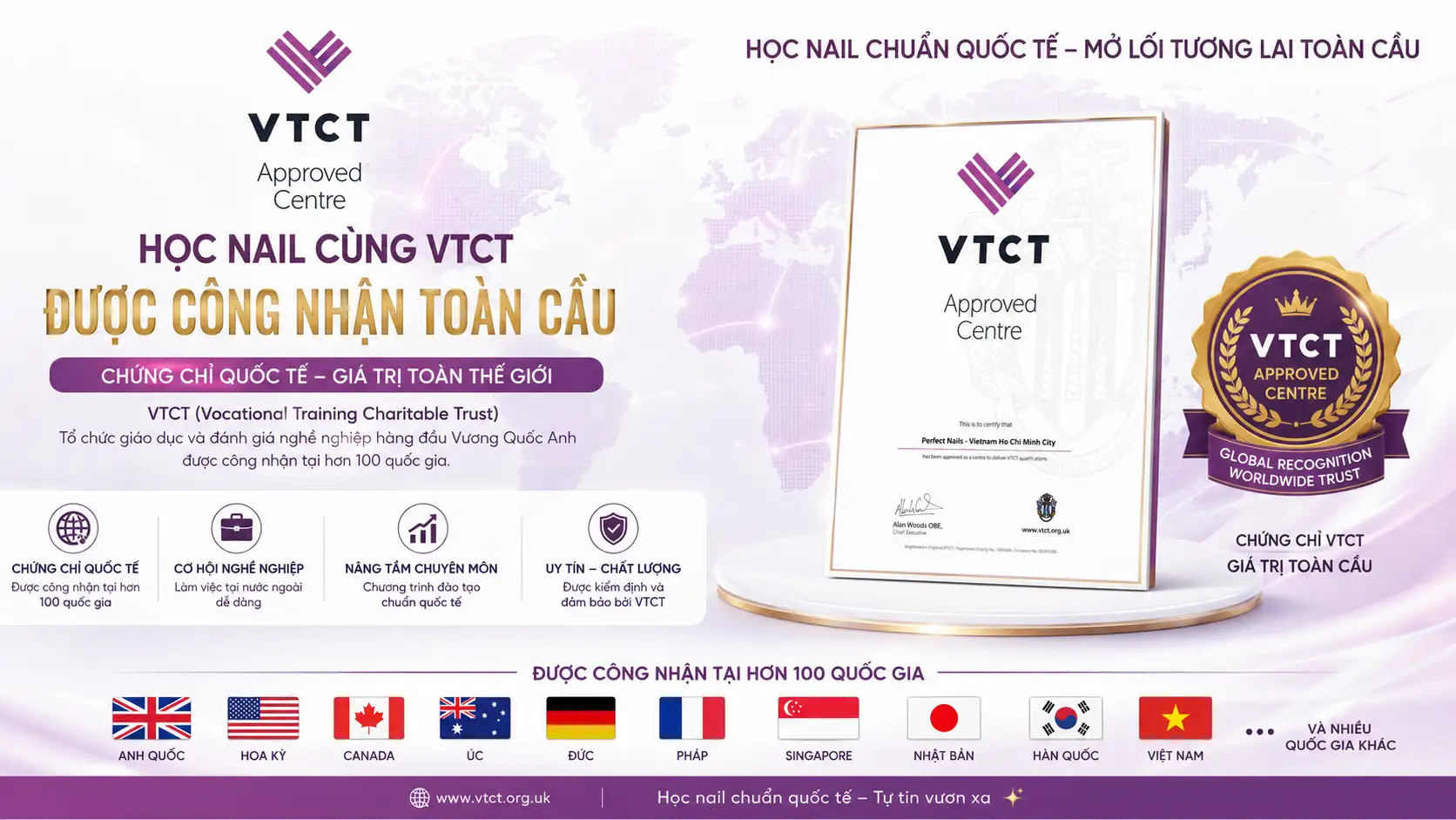 học nail VTCT