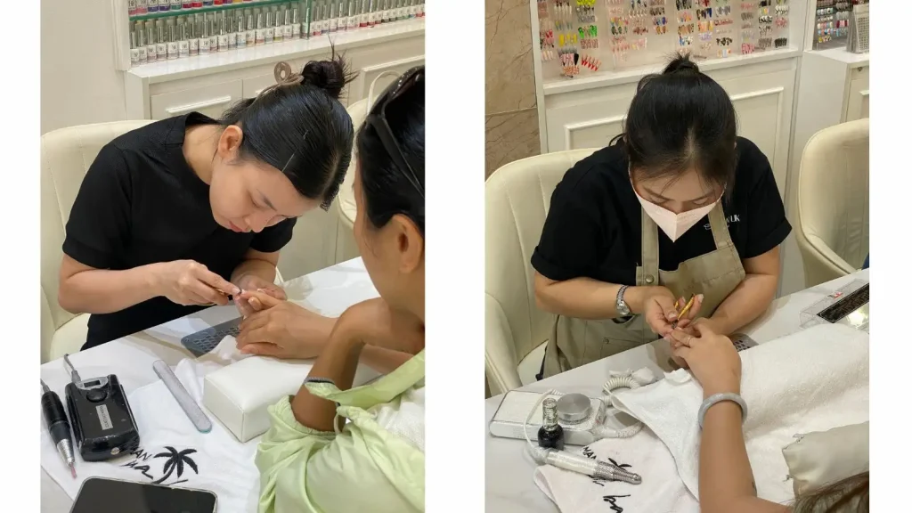 học nail đi nước ngoài