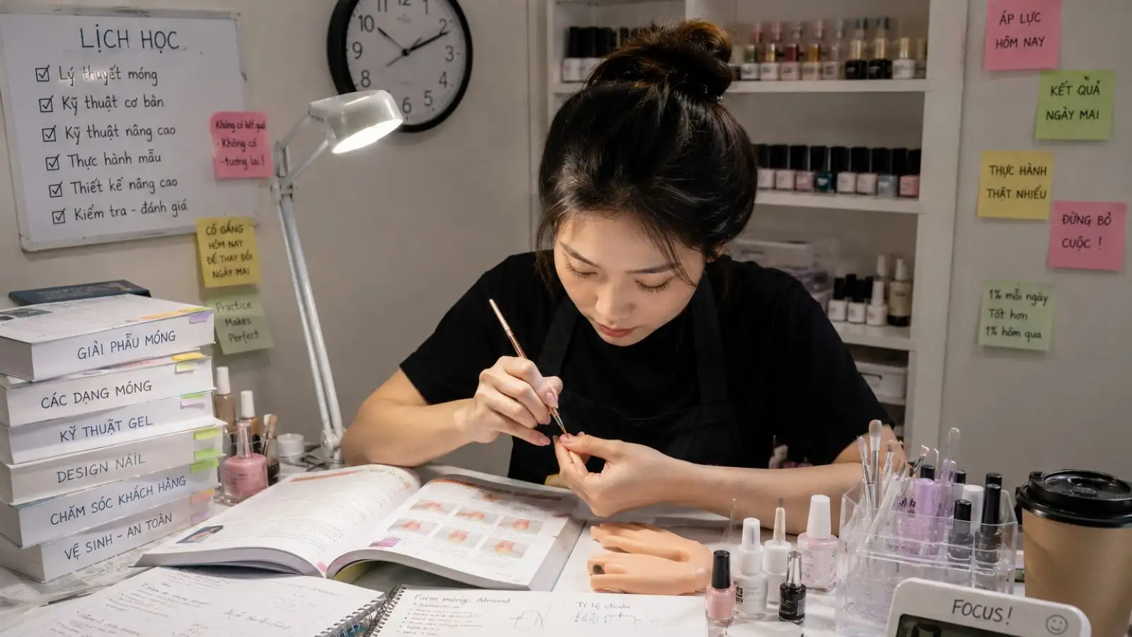 học nail cho người mới bắt đầu