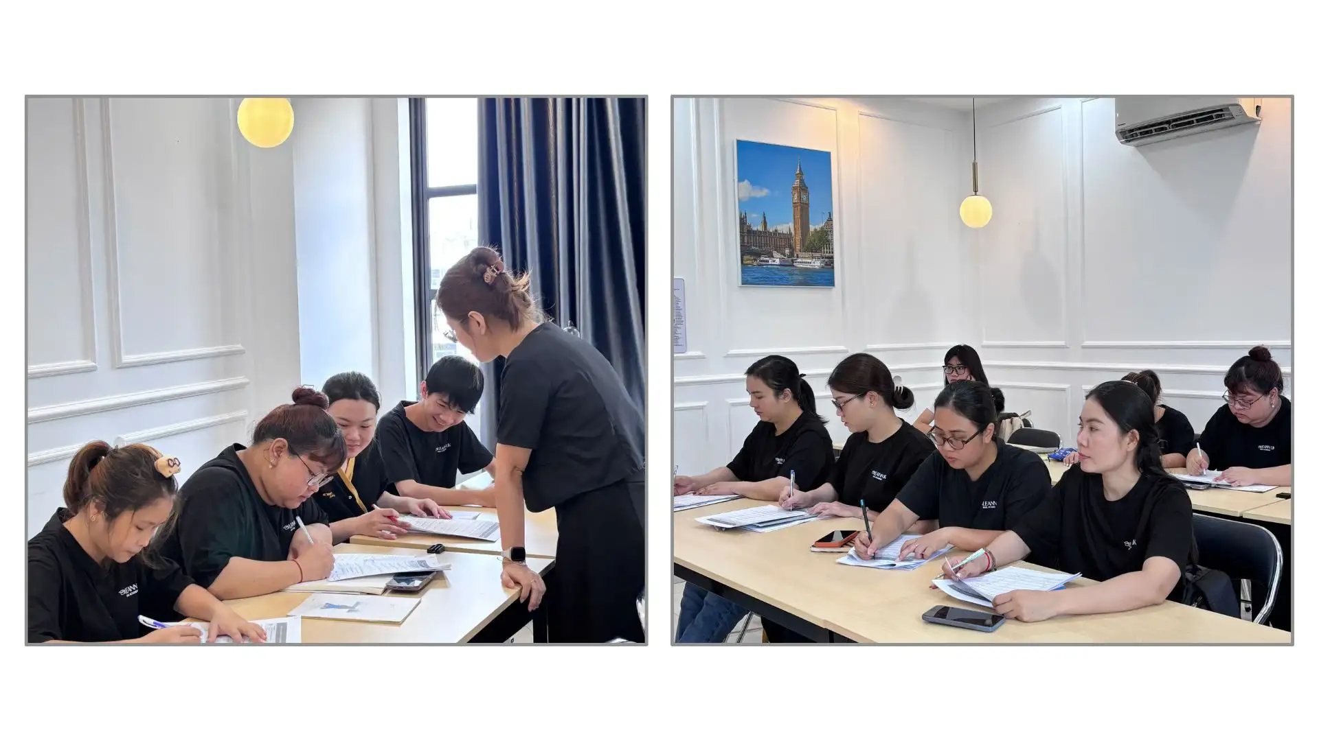 Học nail quốc tế tại Sài Gòn với chương trình đào tạo chuẩn quốc tế, tập trung thực hành, hỗ trợ chứng chỉ VTCT & ABT và tiếng Anh chuyên ngành tại LEANN UK.