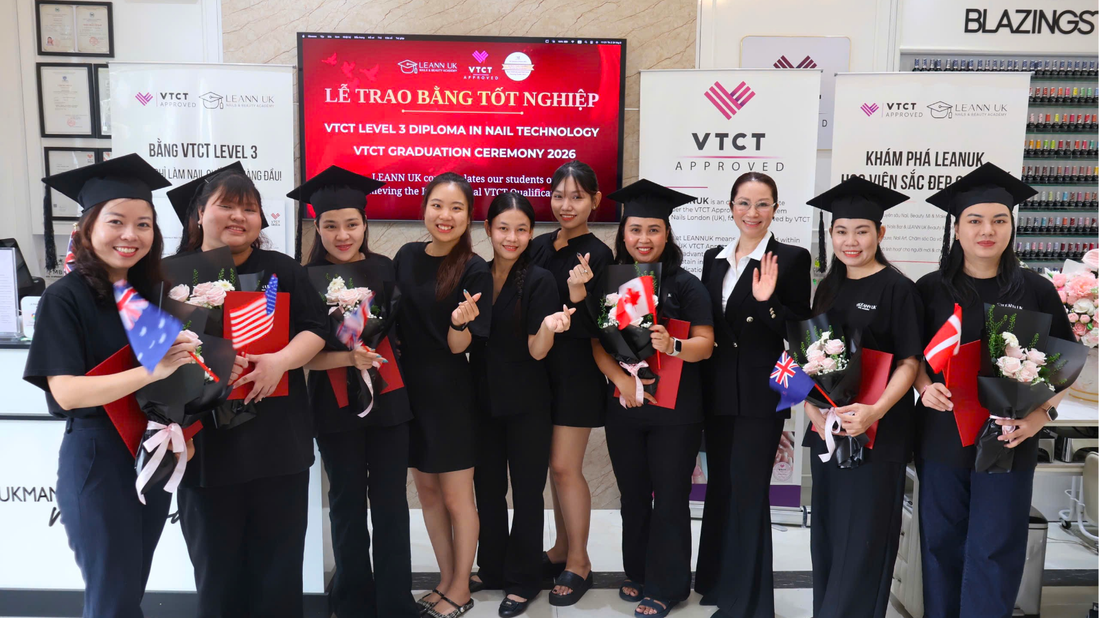 CHÚC MỪNG HỌC VIÊN LEANN UK HOÀN THÀNH KHÓA HỌC VTCT THÁNG 08/2026