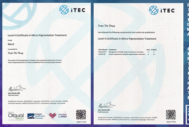 PHÂN BIỆT BẰNG VTCT VÀ ITEC